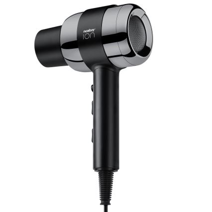 Niceboy ION AirSonic PRO - Secador de pelo 2200W/230V negro