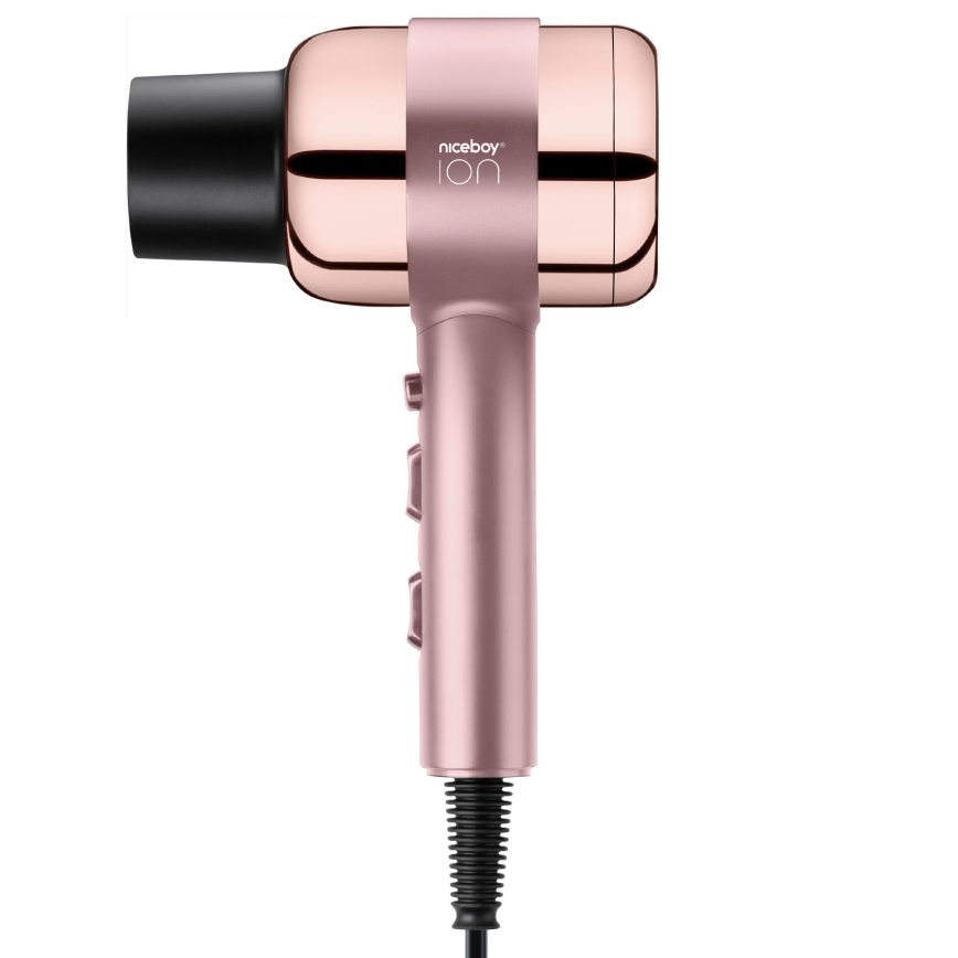 Niceboy ION AirSonic PRO - Secador de pelo 2200W/230V rosa