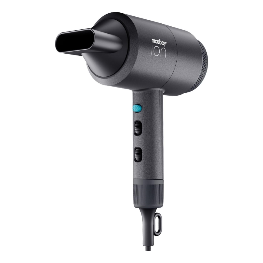 Niceboy ION AirSonic STAR - Secador de pelo 2100W/230V negro