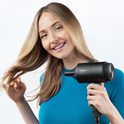 Niceboy ION AirSonic STAR - Secador de pelo 2100W/230V negro