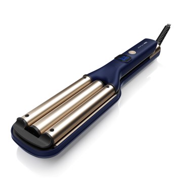 Niceboy ION AirWave PRO - Plancha de pelo de triple onda 100W/230V azul