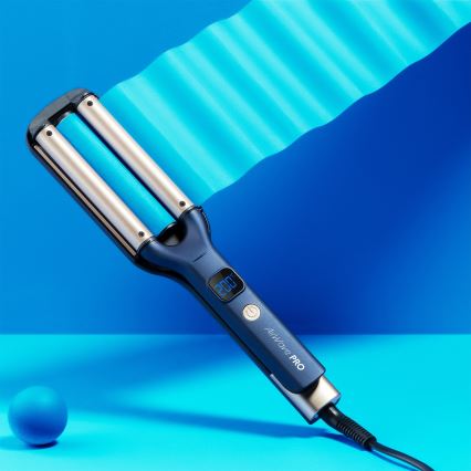 Niceboy ION AirWave PRO - Plancha de pelo de triple onda 100W/230V azul