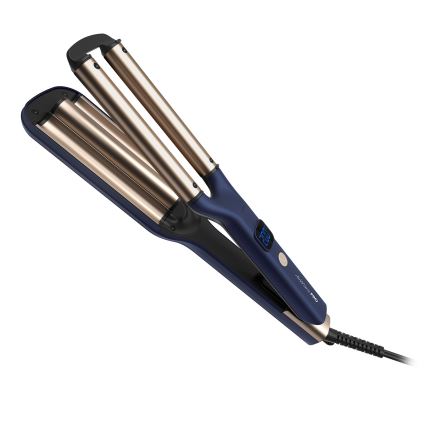 Niceboy ION AirWave PRO - Plancha de pelo de triple onda 100W/230V azul