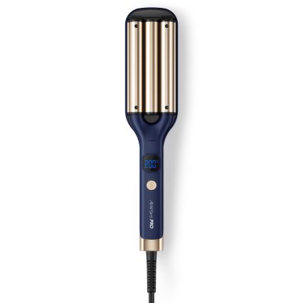Niceboy ION AirWave PRO - Plancha de pelo de triple onda 100W/230V azul