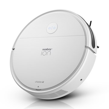 Niceboy ION Charles i6 - Robot aspirador inteligente 2en1 2600 mAh Wi-Fi blanco