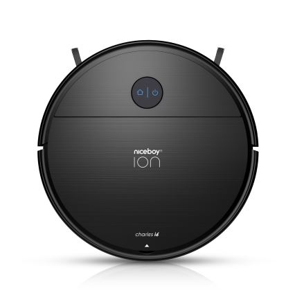 Niceboy ION Charles i6 - Robot aspirador inteligente 2en1 2600 mAh Wi-Fi negro