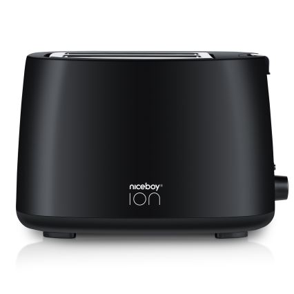 Niceboy ION Cruncher C1 - Tostadora con dos agujeros y asador 750W/230V negro