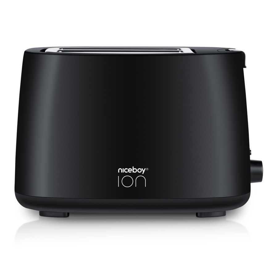 Niceboy ION Cruncher C1 - Tostadora con dos agujeros y asador 750W/230V negro