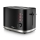 Niceboy ION Cruncher C3 - Tostadora con dos agujeros y asador 870W/230V negro