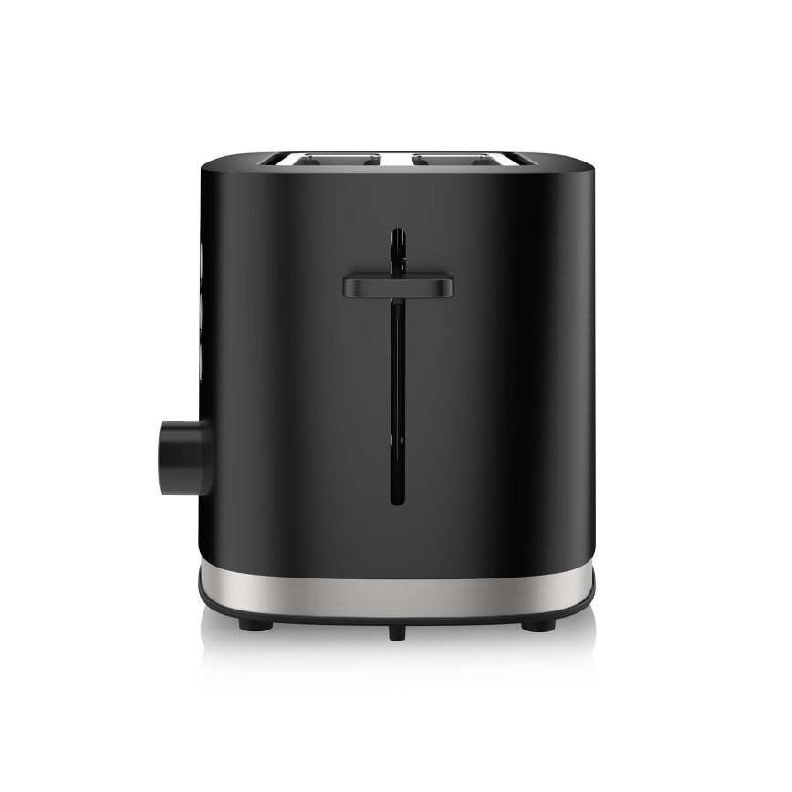Niceboy ION Cruncher C3 - Tostadora con dos agujeros y asador 870W/230V negro