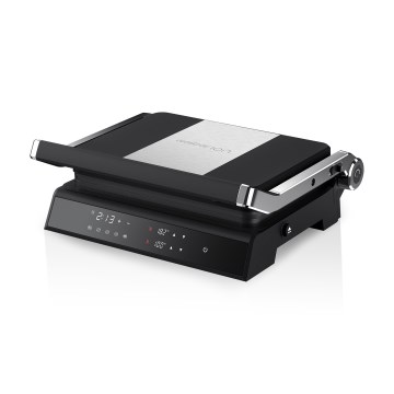 Niceboy ION Grillmaster - Parrilla de contacto 2000W/230V negro/cromo mate
