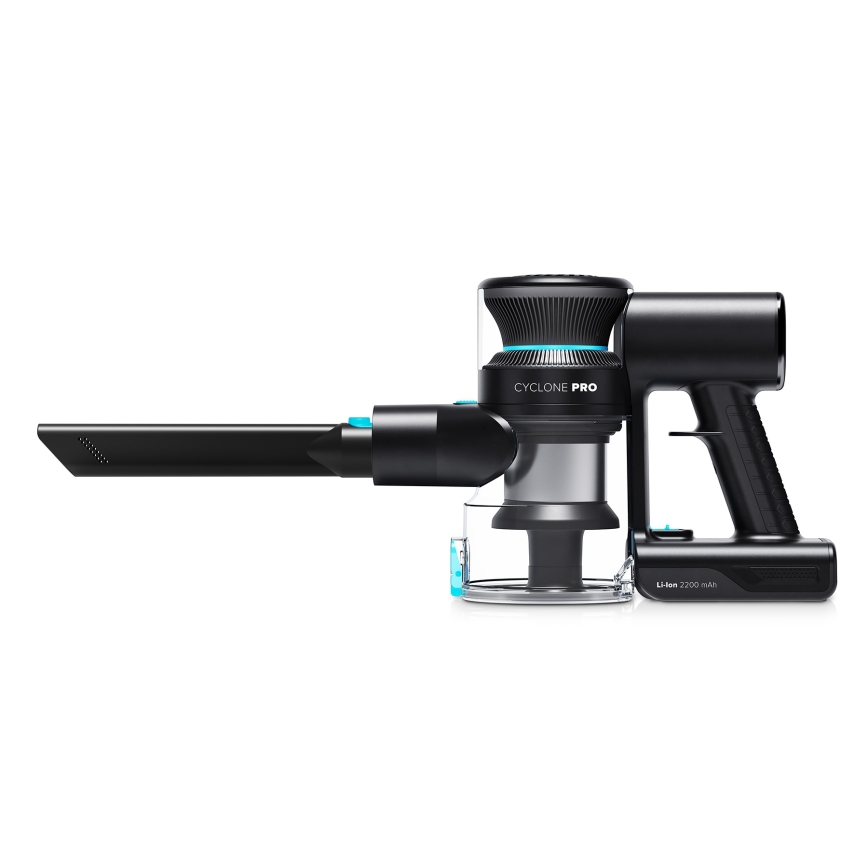 Niceboy ION Hurricane H5 Plus - Aspiradora escoba sin cable 2en1 140W/2200 mAh negro