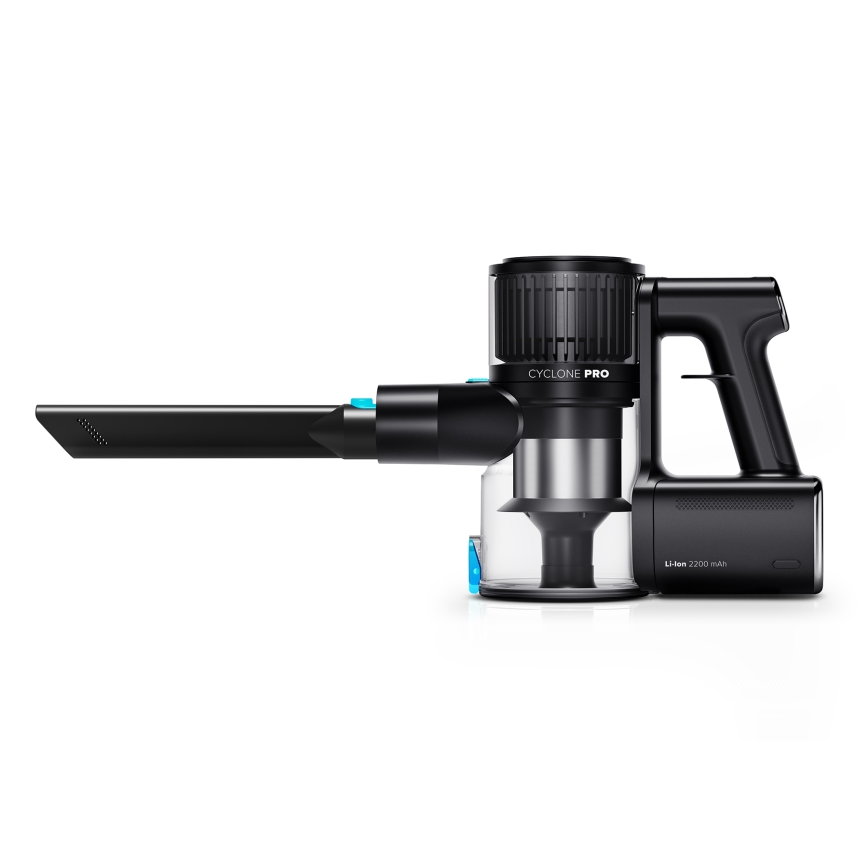 Niceboy ION Hurricane H9 - Aspiradora escoba inalámbrica flexible 2en1 400W/2200 mAh negro