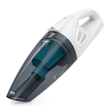 Niceboy ION Hurricane R1 - Aspirador de mano recargable 50W/2200 mAh blanco/azul