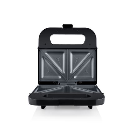 Niceboy ION Snacker S1 - Sandwichera 750W/230V cromo mate/negro