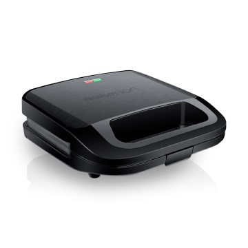 Niceboy ION Snacker S3 - Sandwichera 3en1 750W/230V acero inoxidable/negro