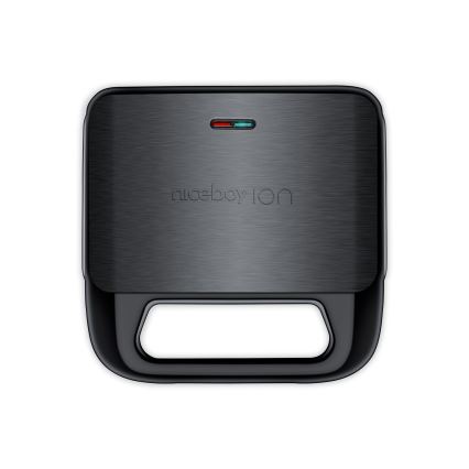 Niceboy ION Snacker S3 - Sandwichera 3en1 750W/230V acero inoxidable/negro