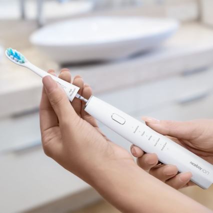 Niceboy ION Sonic - Cepillo de dientes sónico IPX7 blanco