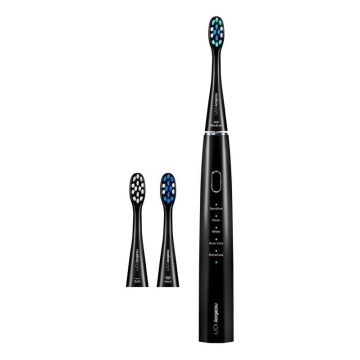 Niceboy ION Sonic - Cepillo de dientes sónico IPX7 negro