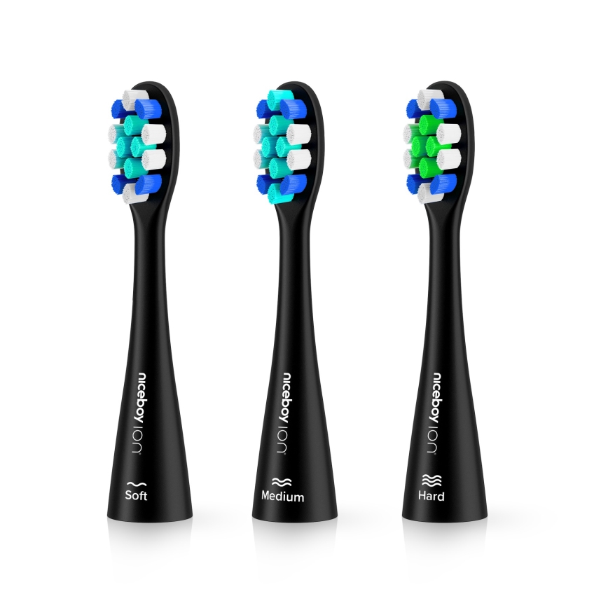 Niceboy ION Sonic Lite - Cepillo de dientes sónico IPX7 negro