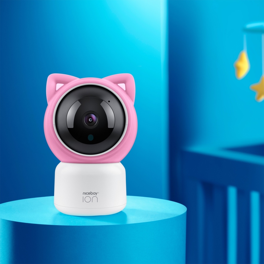 Niceboy ION Starlight SL3 - Vigilabebés inteligente Full HD 1080p 5V Wi-Fi