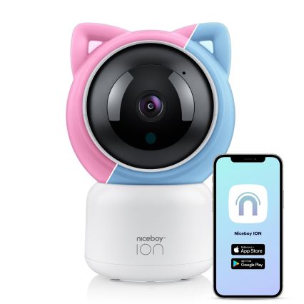 Niceboy ION Starlight SL3 - Vigilabebés inteligente Full HD 1080p 5V Wi-Fi