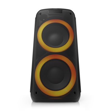Niceboy PARTY Boss 2 - LED Altavoz inalámbrico con un micrófono y powerbank función 200W/4500 mAh + control remoto