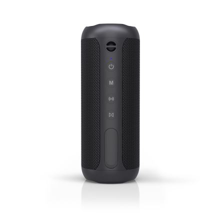 Niceboy Polaris - LED Altavoz inalámbrico con un micrófono 30W/4000 mAh IPX7 negro