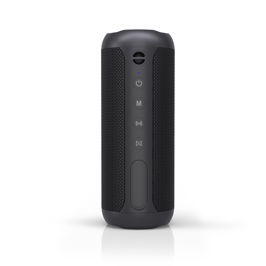 Niceboy Polaris - LED Altavoz inalámbrico con un micrófono 30W/4000 mAh IPX7 negro
