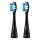 Niceboy - SET 2x Cabezal de recambio Lite Soft para cepillo de dientes ION Sonic negro