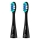 Niceboy - SET 2x Cabezal de recambio Medium para cepillo de dientes ION Sonic y SmartSonic negro