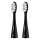 Niceboy - SET 2x Cabezal de recambio Soft para cepillo de dientes ION Sonic y SmartSonic negro
