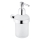 NIMCO BR 11031C-26 - Dispensador de jabón de pared BORMO 180 mm vidrio mate/cromo brillante
