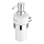 NIMCO BR 11031KN-26 - Dispensador de jabón de pared BORMO 300 mm blanco/cromo brillante