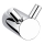 NIMCO BR 11053-26 - Percha de pared BORMO cromo brillante
