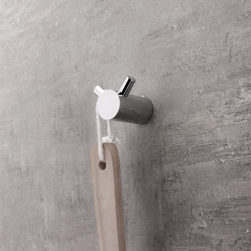 NIMCO BR 11053-26 - Percha de pared BORMO cromo brillante