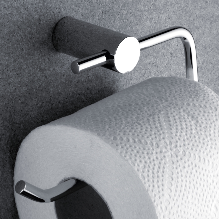 NIMCO BR 11055-26 - Portarrollos de papel higiénico BORMO cromo brillante
