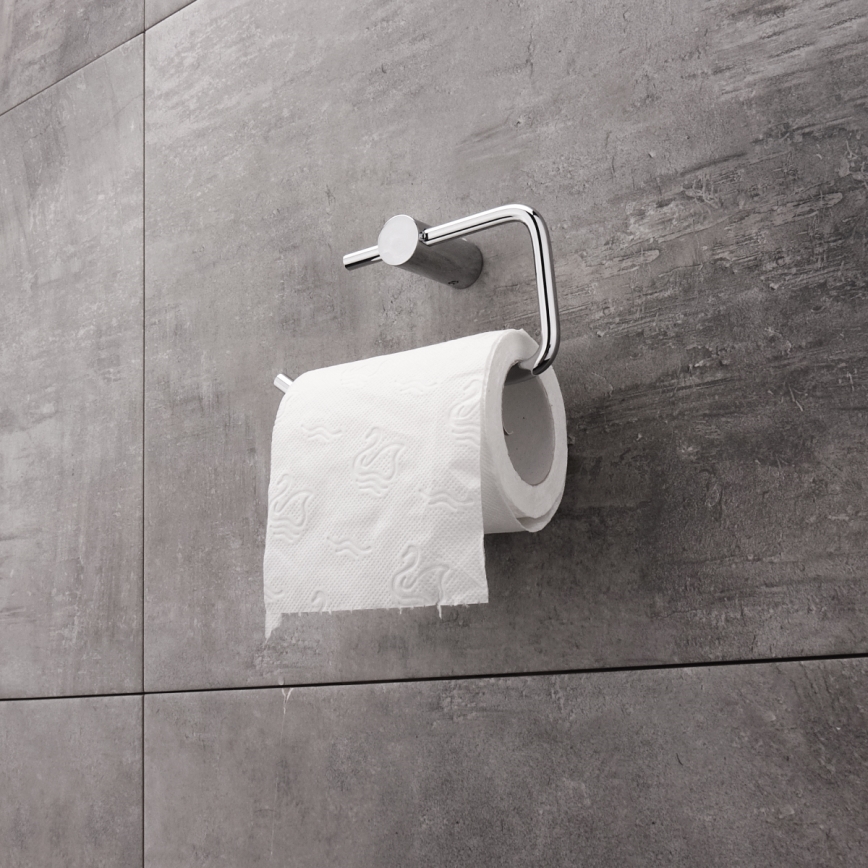 NIMCO BR 11055-26 - Portarrollos de papel higiénico BORMO cromo brillante