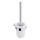 NIMCO BR 11094KU-26 - Cepillo para inodoro montado en la pared BORMO blanco/cromo brillante