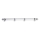 NIMCO BR 11104-26 - Toallero de pared BORMO 30 cm cromo brillante