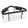 NIMCO Ki-14003-B-90 - Estante de pared de ducha KIBO negro mate/blanco