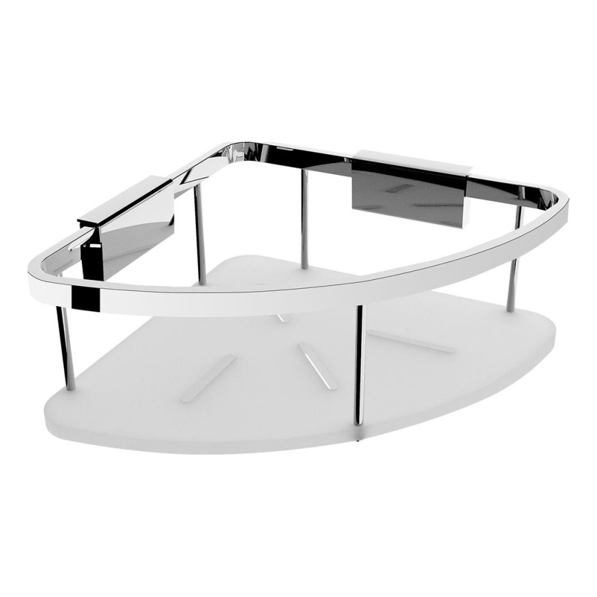 NIMCO Ki 14008-B-26 - Estante de pared de ducha KIBO cromo brillante