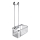 NIMCO Ki 14015H-26 - Estante de pared de ducha KIBO cromo brillante