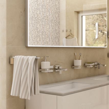 NIMCO MA 29097-26 - Toallero de pared MAYA 37 cm cromo brillante