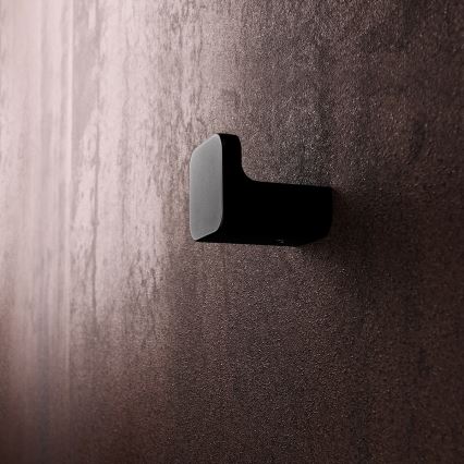 NIMCO MAC 29054-90 - Percha de pared MAYA negro mate