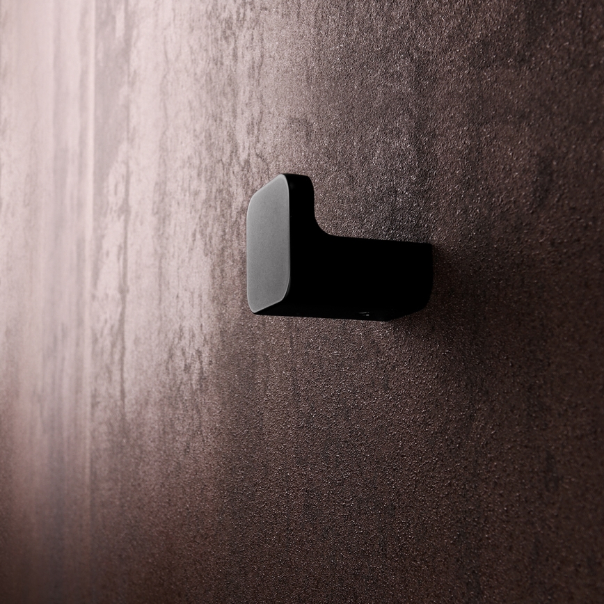 NIMCO MAC 29054-90 - Percha de pared MAYA negro mate