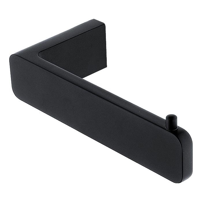 NIMCO MAC 29055-90 - Portarrollos de papel higiénico MAYA negro mate