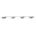 NIMCO MAC 2905831C-T-90 - Toallero de pared BORMO 30 cm cromo brillante