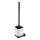 NIMCO MAC 29094KN-90 - Cepillo para inodoro montado en la pared MAYA blanco/negro mate