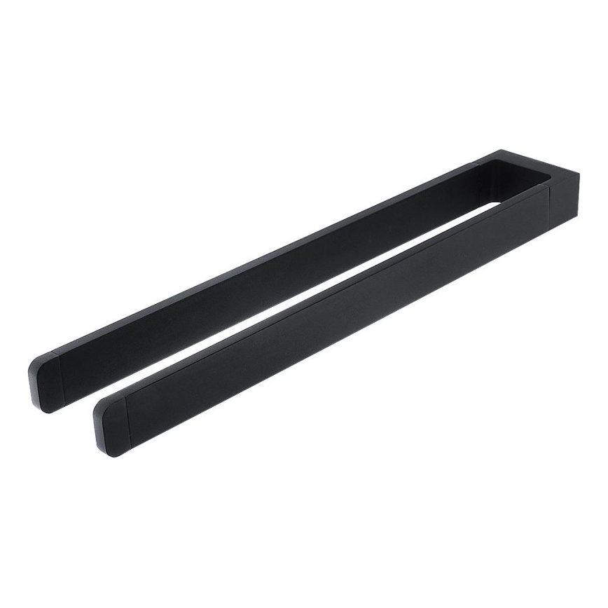 NIMCO MAC 29098-90 - Toallero de pared MAYA 37 cm negro mate